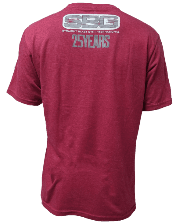 Adult SBG Offical 25 Year Anniversary T-Shirt Back